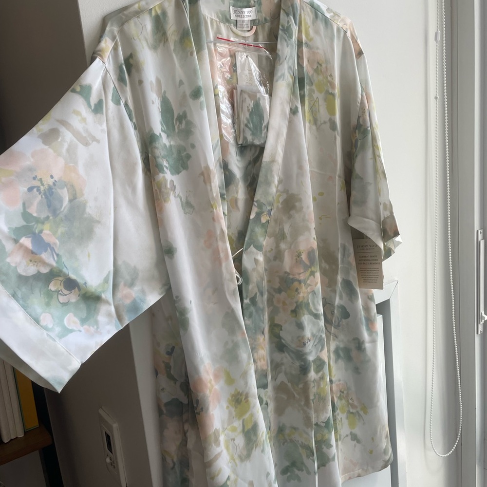Jenny Yoo floral robe